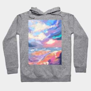 Abstract sea Hoodie